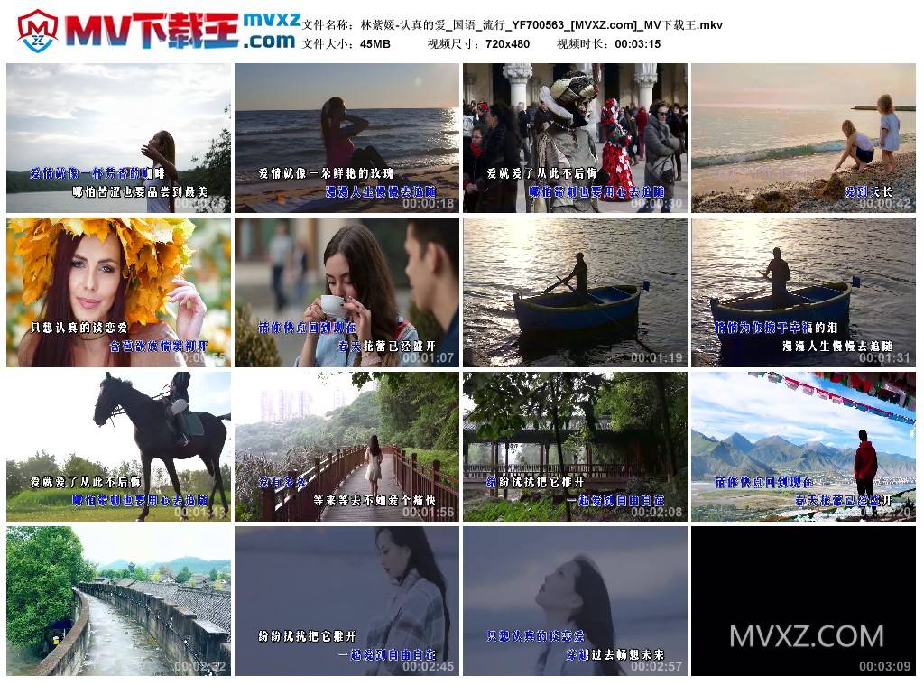 林紫媛-认真的爱_国语_流行_YF700563